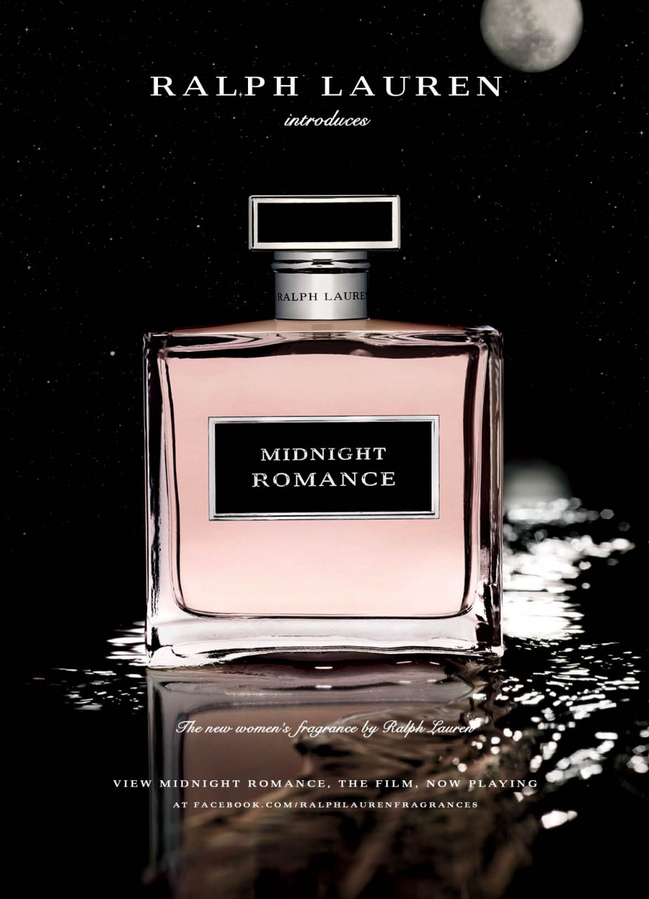 RALPH LAUREN MIDNIGHT ROMANCE FRAGRANCE CAMPAIGN TWELV MAGAZINE